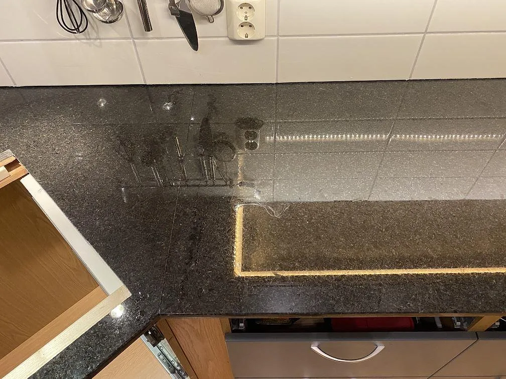 Køkkenbordplade i Angola Black, Hässleholm – billede 4