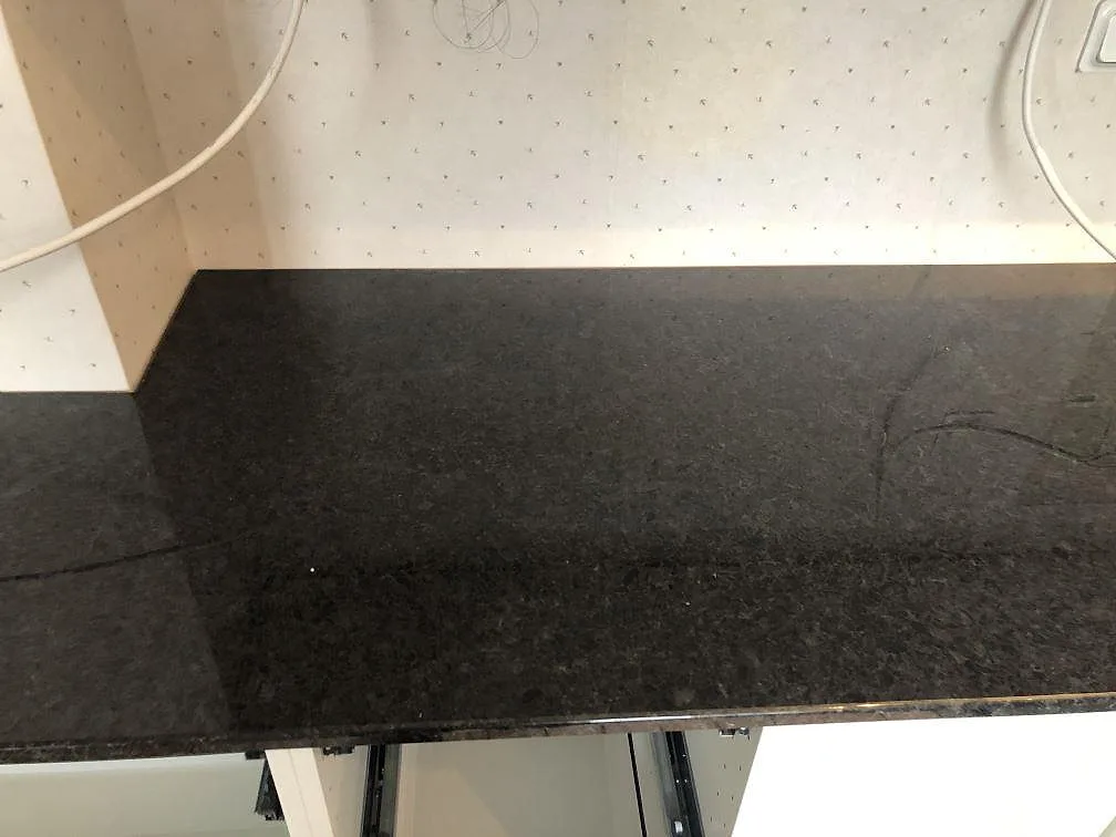 Køkkenbordplade i Angola Black, Malmö – billede 5