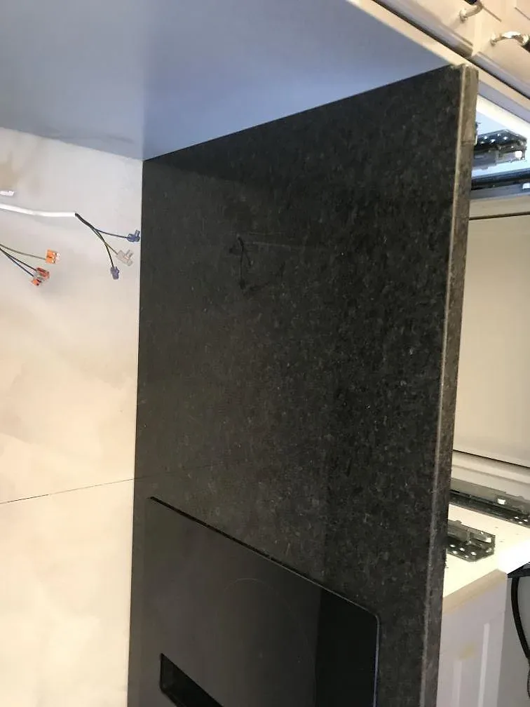 Køkkenbordplade i Angola Black, Malmö – billede 5
