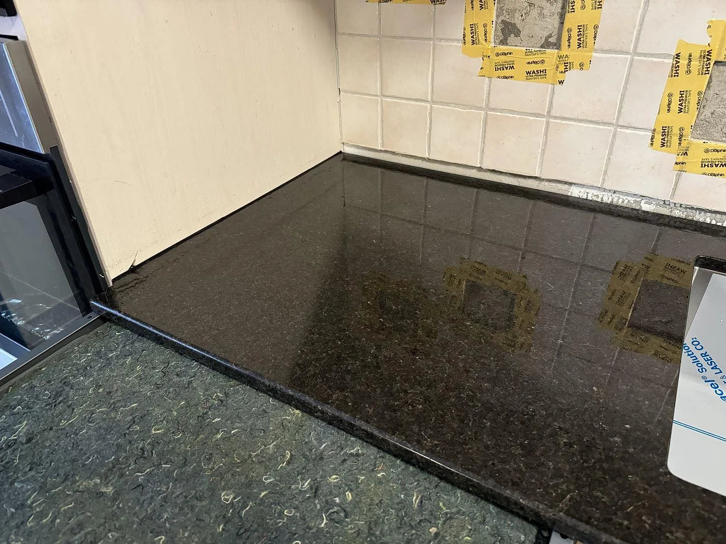 Køkkenbordplade i Angola Black, Malmö – billede 2