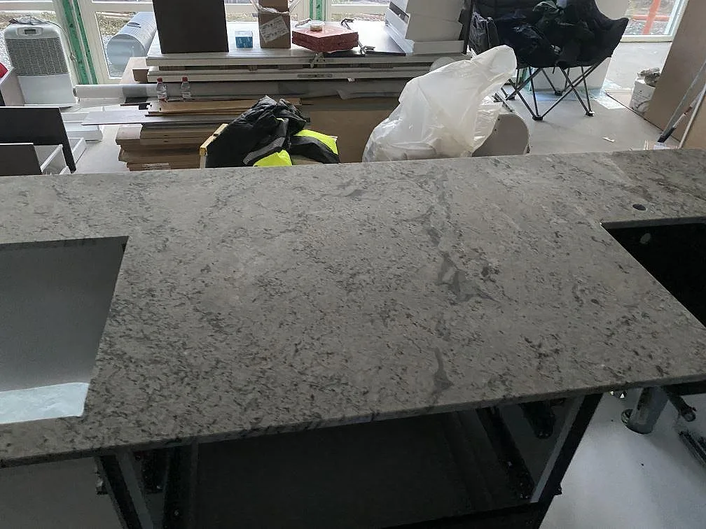 Køkkenbordplade i Antique White, Falkenberg – billede 6