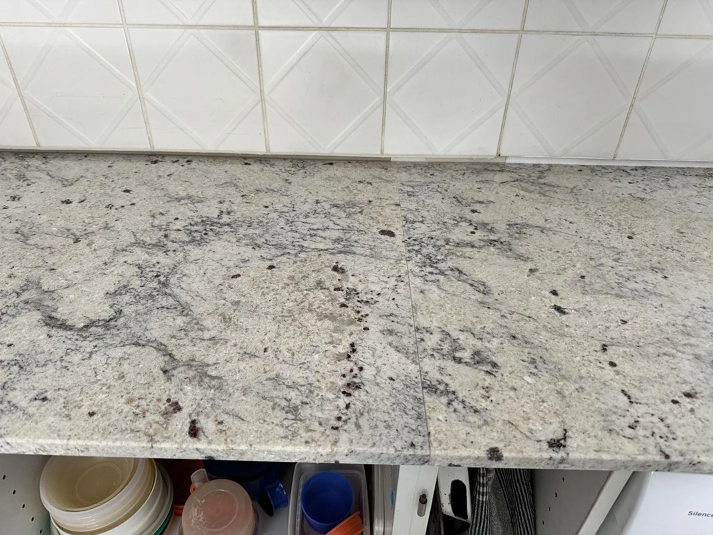 Køkkenbordplade i Antique White, Gärds Köpinge – billede 7