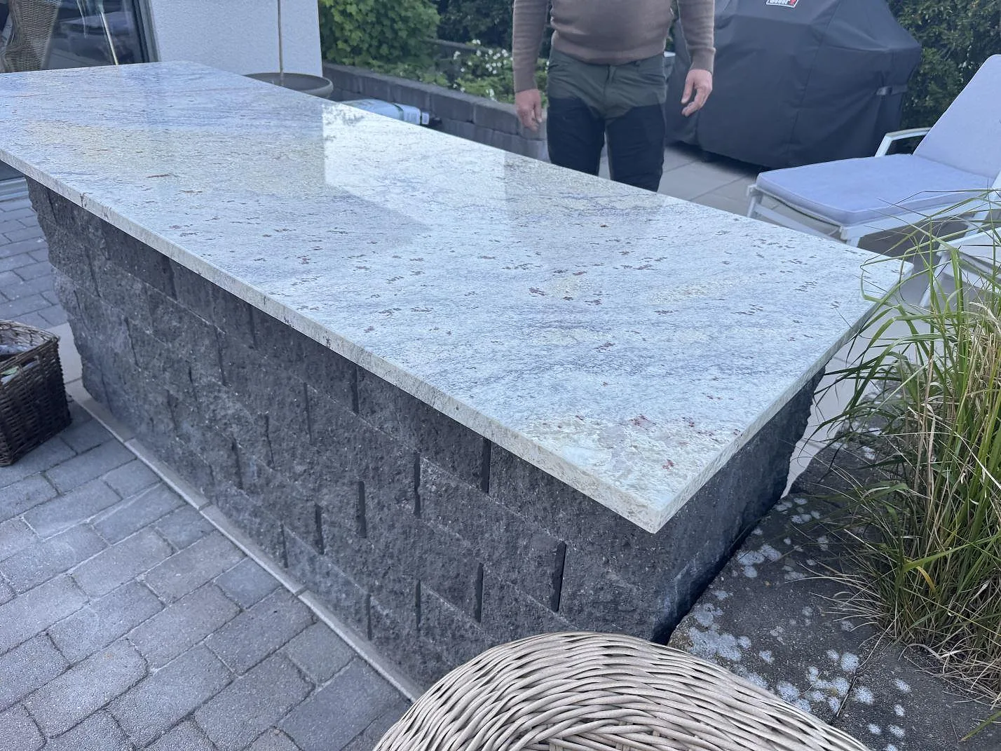Køkkenbordplade i Antique White, Haverdal – billede 4