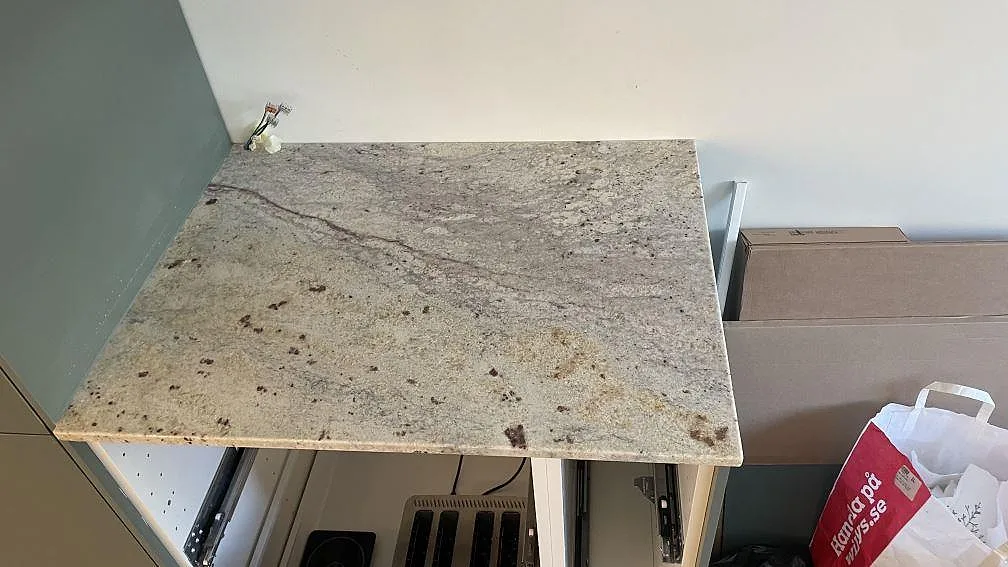 Køkkenbordplade i Antique White, Helsingborg – billede 6
