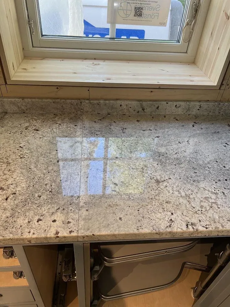 Køkkenbordplade i Antique White, Hökerum – billede 7
