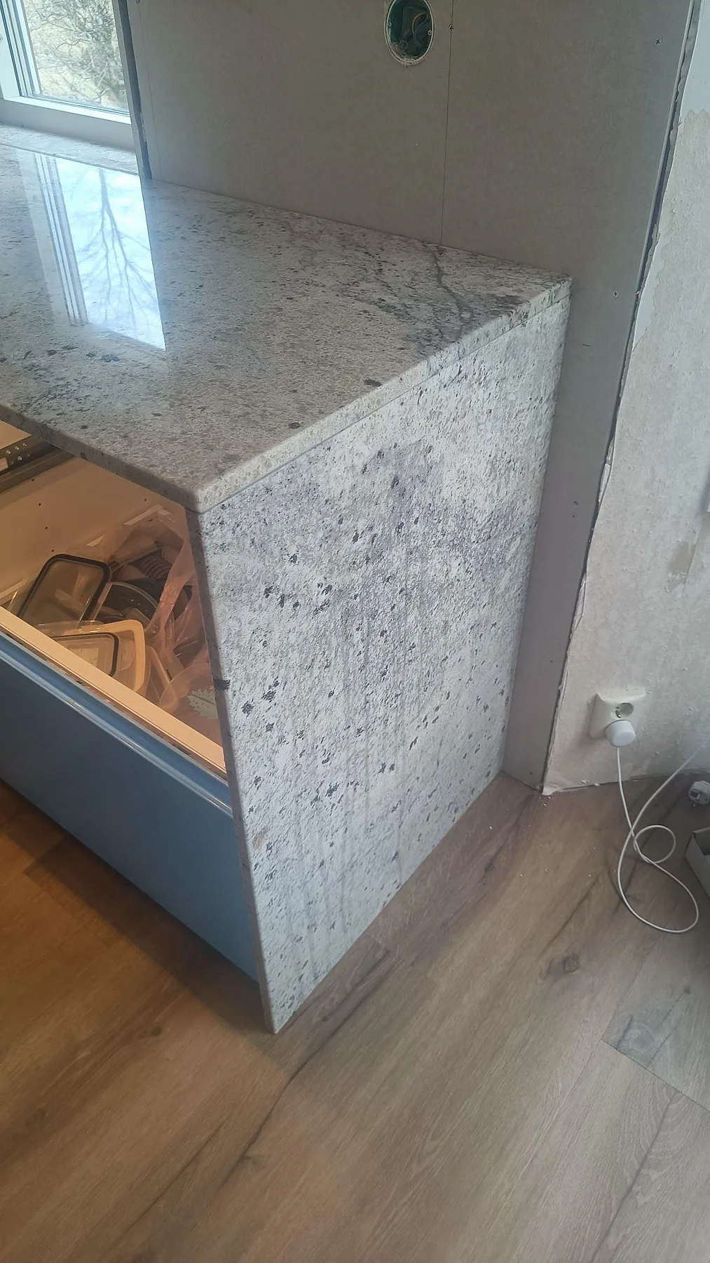 Køkkenbordplade i Antique White, Hörby – billede 8