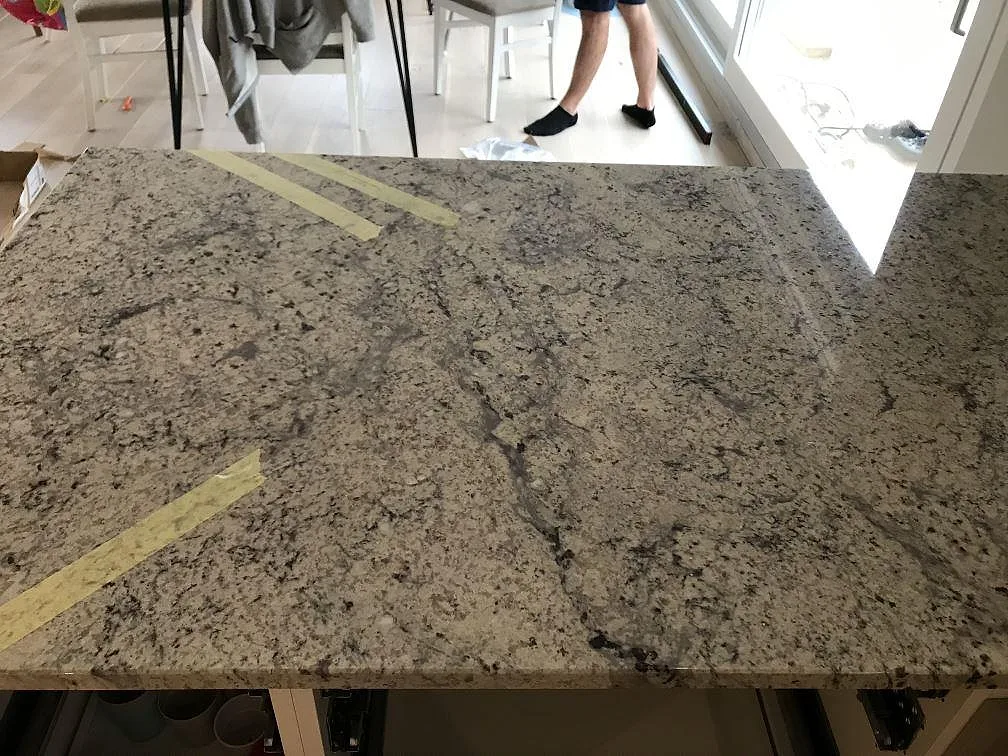 Køkkenbordplade i Antique White, Kullavik – billede 2