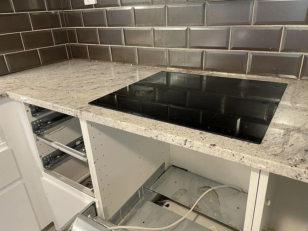 Køkkenbordplade i Antique White, Malmö – billede 5