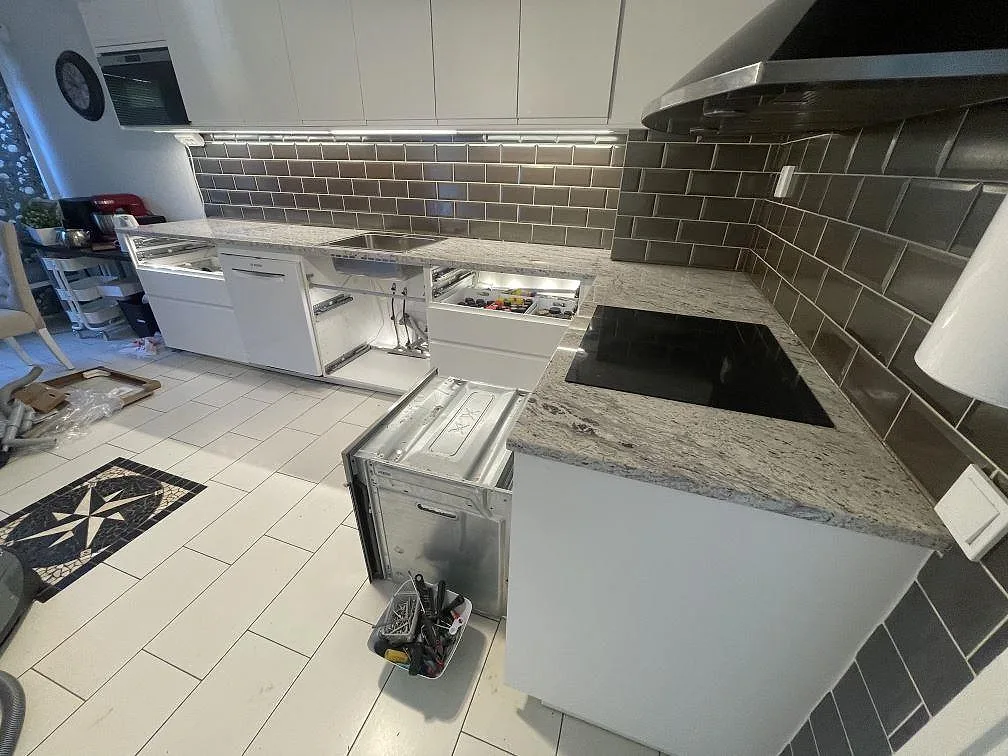 Køkkenbordplade i Antique White, Malmö – billede 2