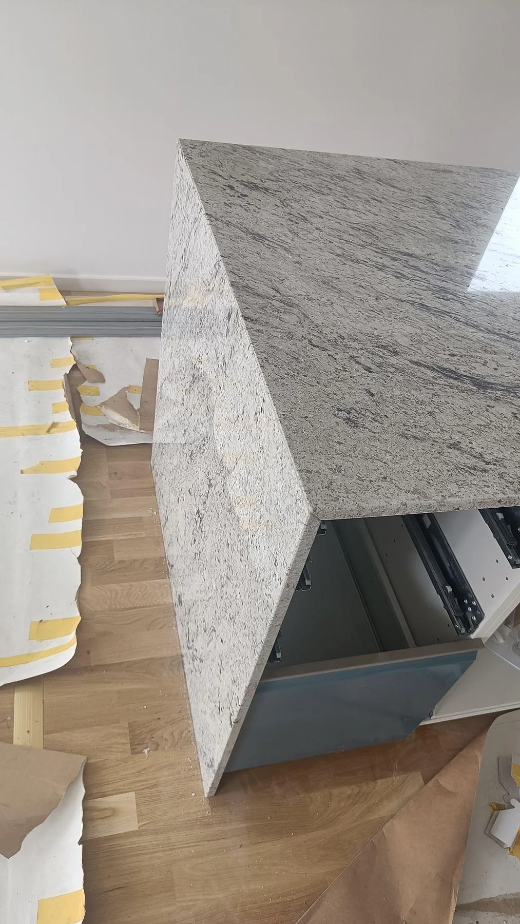 Køkkenbordplade i Antique White, Trollhättan – billede 6