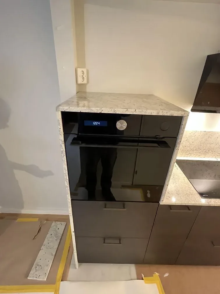 Køkkenbordplade i Antique White, Tullinge – billede 4