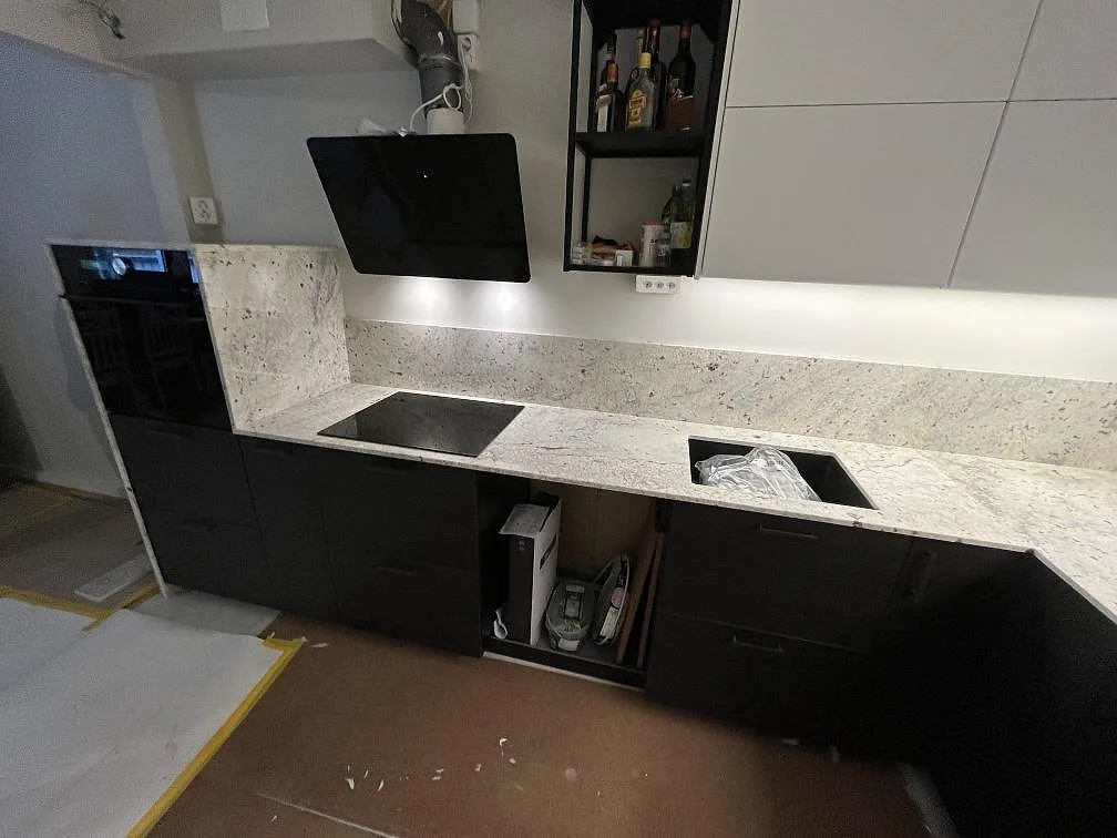 Køkkenbordplade i Antique White, Tullinge – billede 2