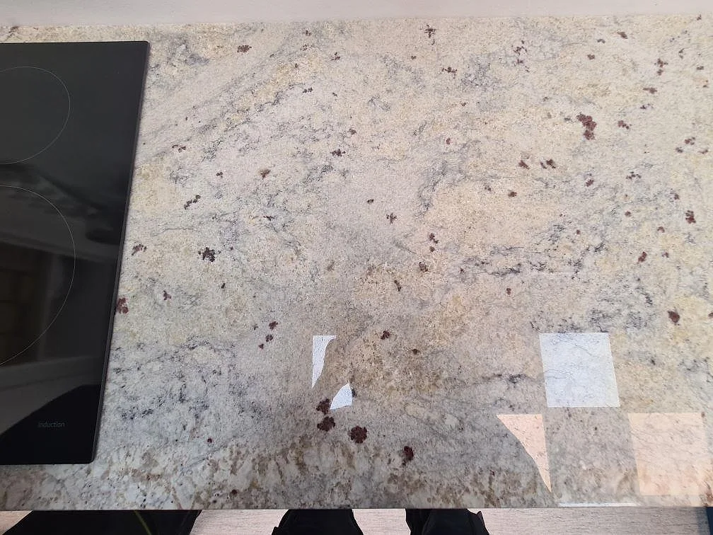 Køkkenbordplade i Antique White, Uppsala – billede 4