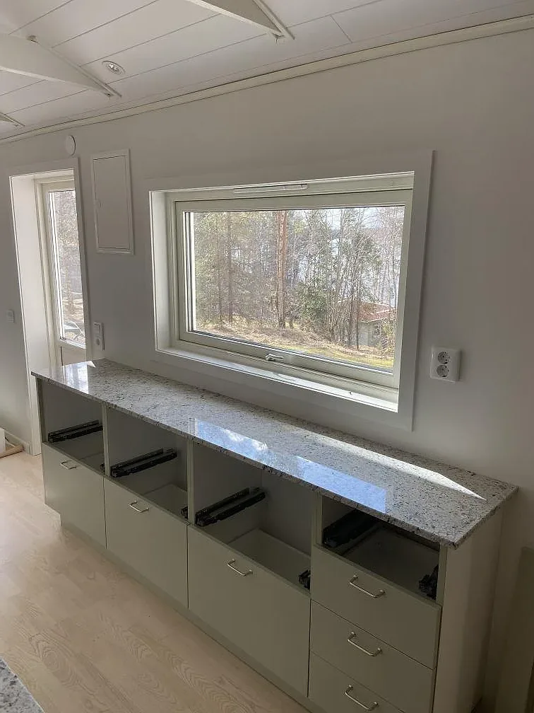 Køkkenbordplade i Antique White, Växjö – billede 7