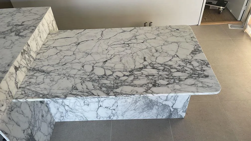 Køkkenbordplade i Arabescato, Hørsholm – billede 2