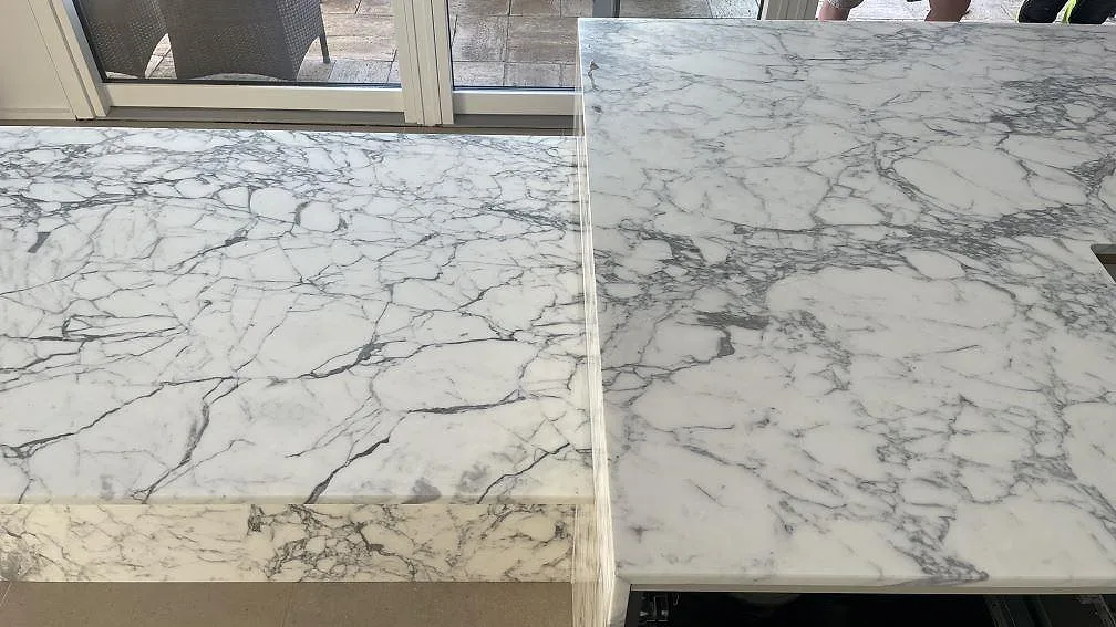 Køkkenbordplade i Arabescato, Hørsholm – billede 7
