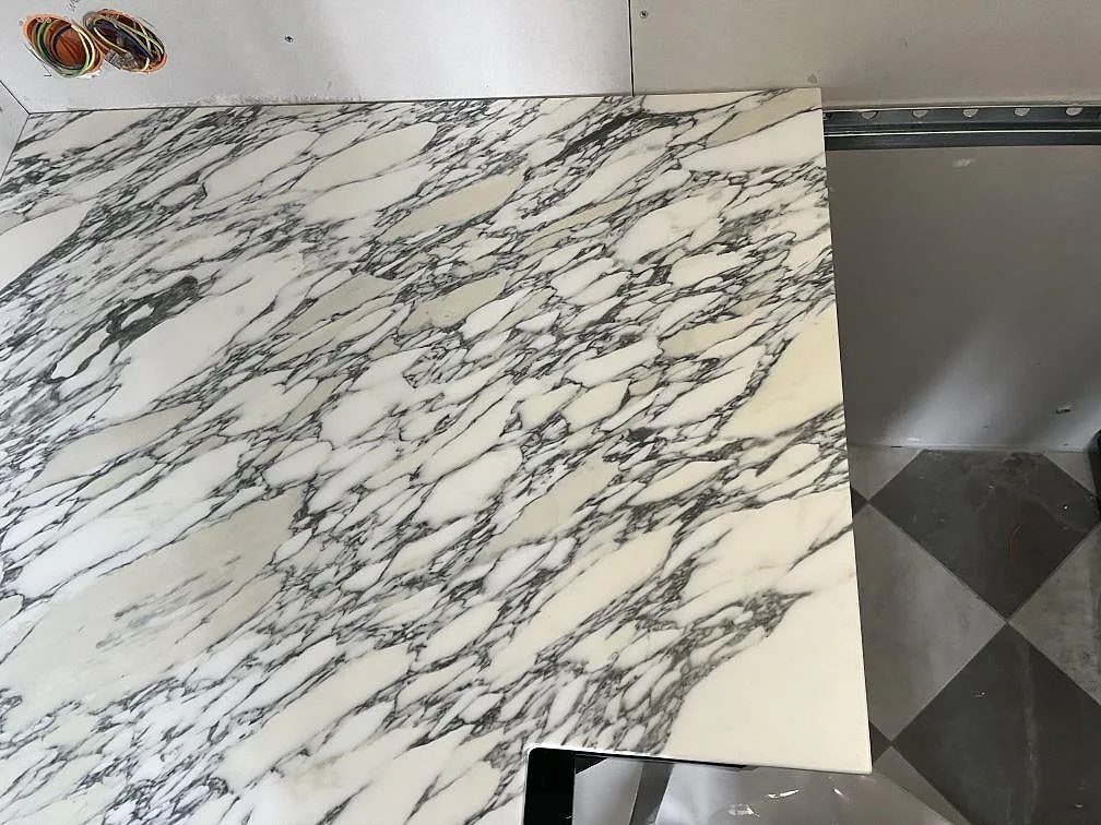 Køkkenbordplade i Arabescato, Lidingö – billede 4
