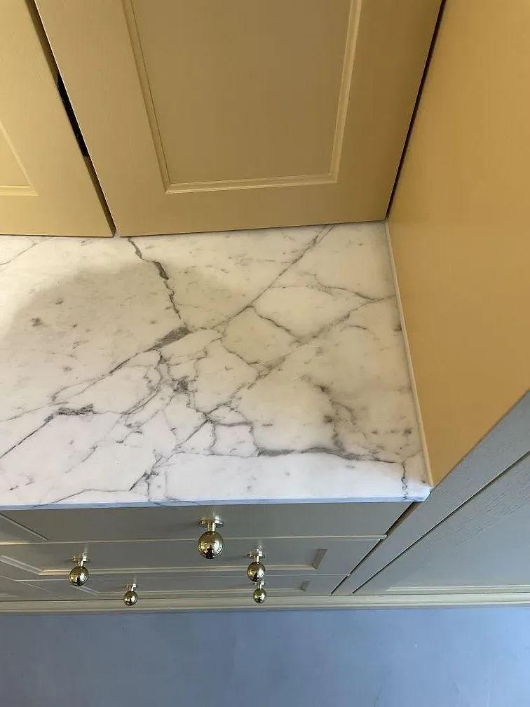 Bordplade i Arabescato, Stockholm – billede 3