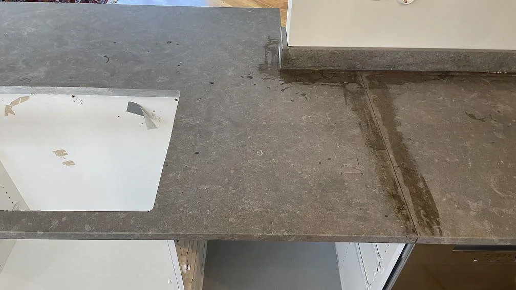Køkkenbordplade i Azul Valverde, Hovås – billede 4