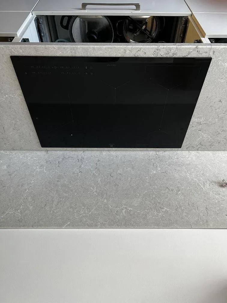 Køkkenbordplade i Bianco Drift, Lomma – billede 5