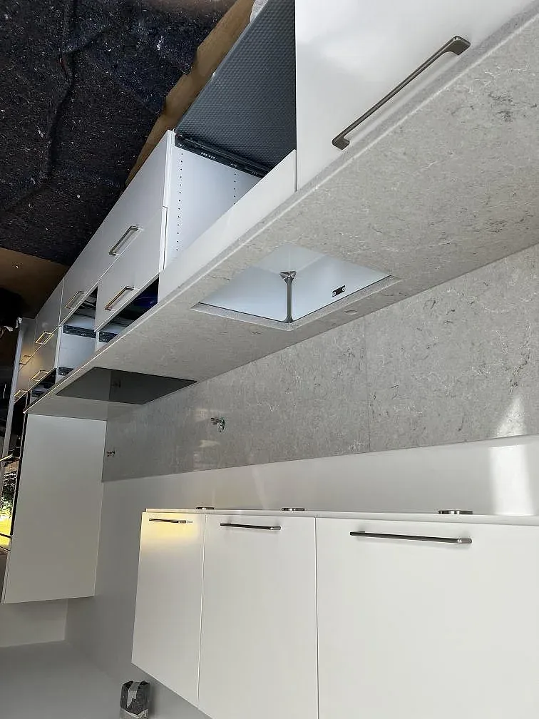 Køkkenbordplade i Bianco Drift, Lomma – billede 2