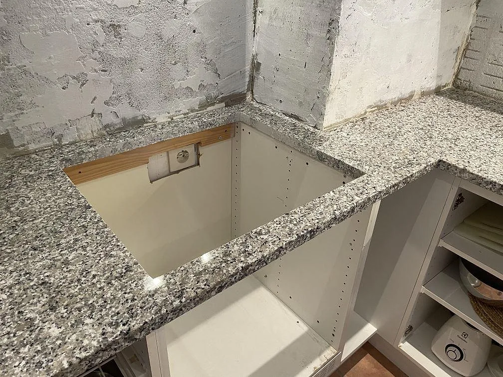 Køkkenbordplade i Bianco Sardo, Lund – billede 4