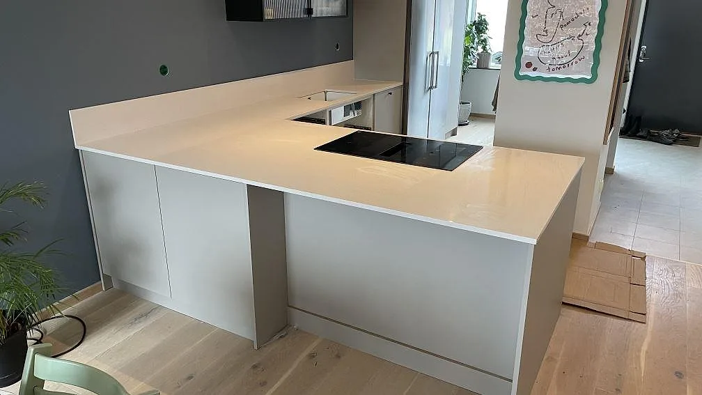 Køkkenbordplade i Blanco Norte, Helsingborg
