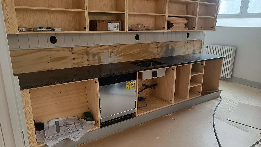 Køkkenbordplade i Bohus Grå, Landsbro