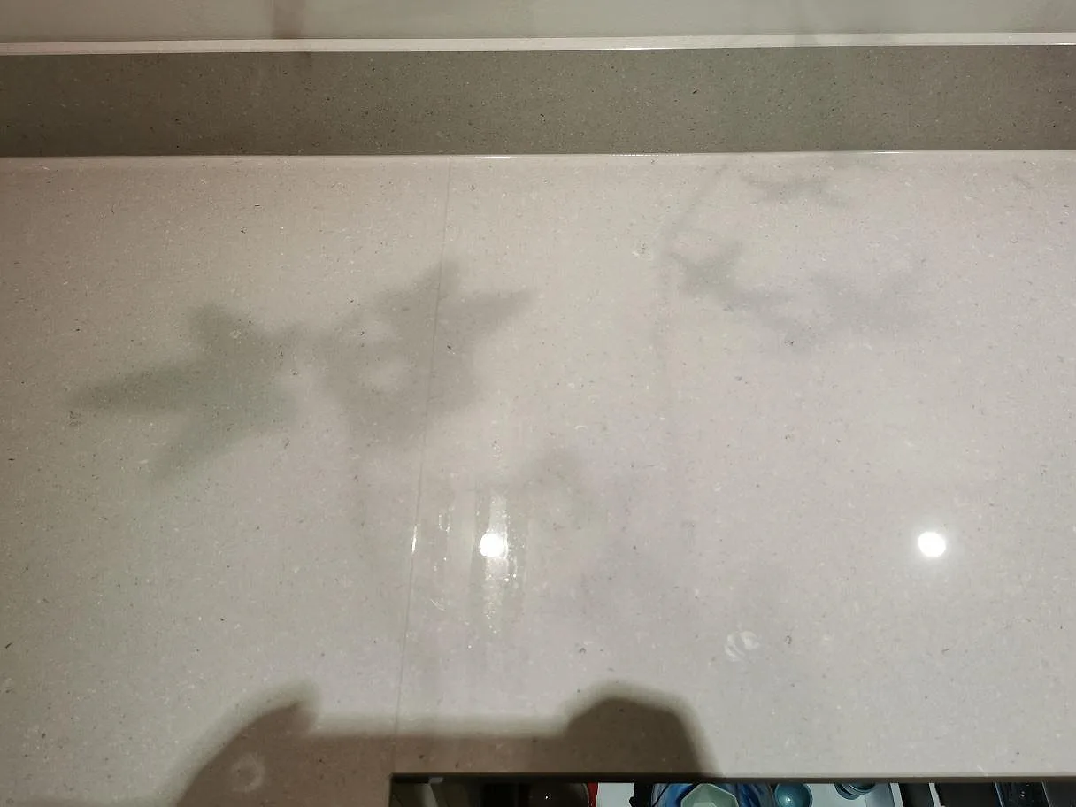 Køkkenbordplade i Caesarstone Clamshell, Billdal – billede 5