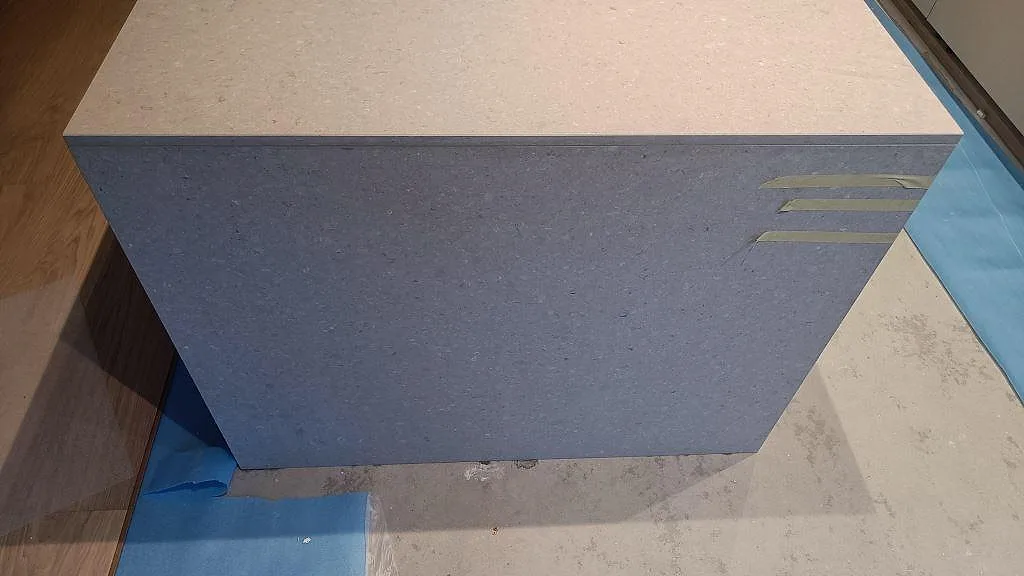Køkkenbordplade i Caesarstone Clamshell, Lomma – billede 7
