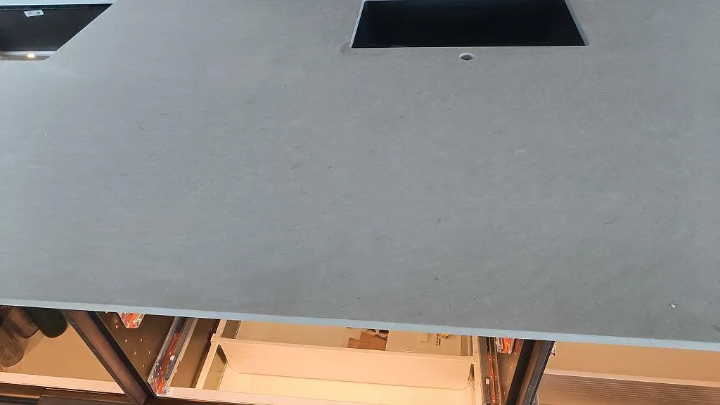 Køkkenbordplade i Caesarstone Clamshell, Nättraby – billede 4