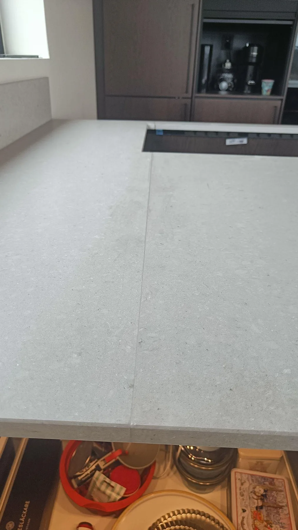 Køkkenbordplade i Caesarstone Clamshell, Nättraby – billede 7
