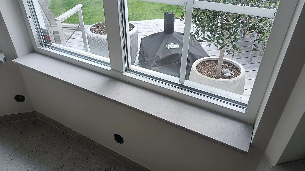 Køkkenbordplade i Caesarstone Clamshell, Södra Sandby – billede 5