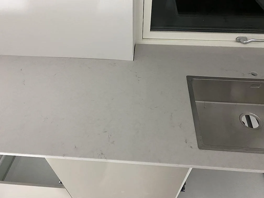 Køkkenbordplade i Caesarstone London Grey, Lund – billede 5