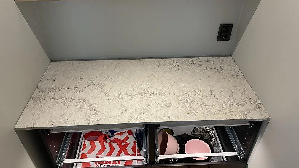 Bordplade i Caesarstone Moorland Fuge, Höllviken – billede 4