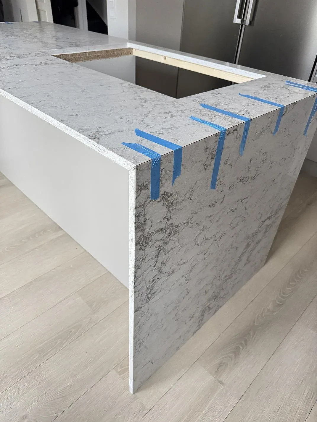 Køkkenbordplade i Caesarstone Moorland Fuge, Lund – billede 3