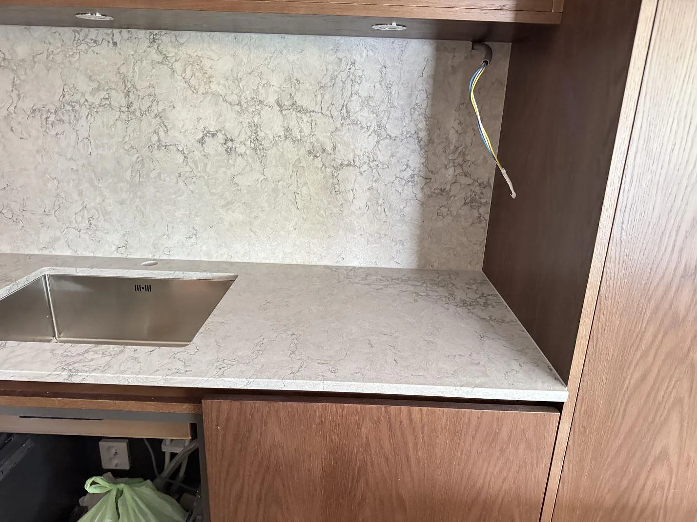 Køkkenbordplade i Caesarstone Moorland Fuge, Malmö – billede 2