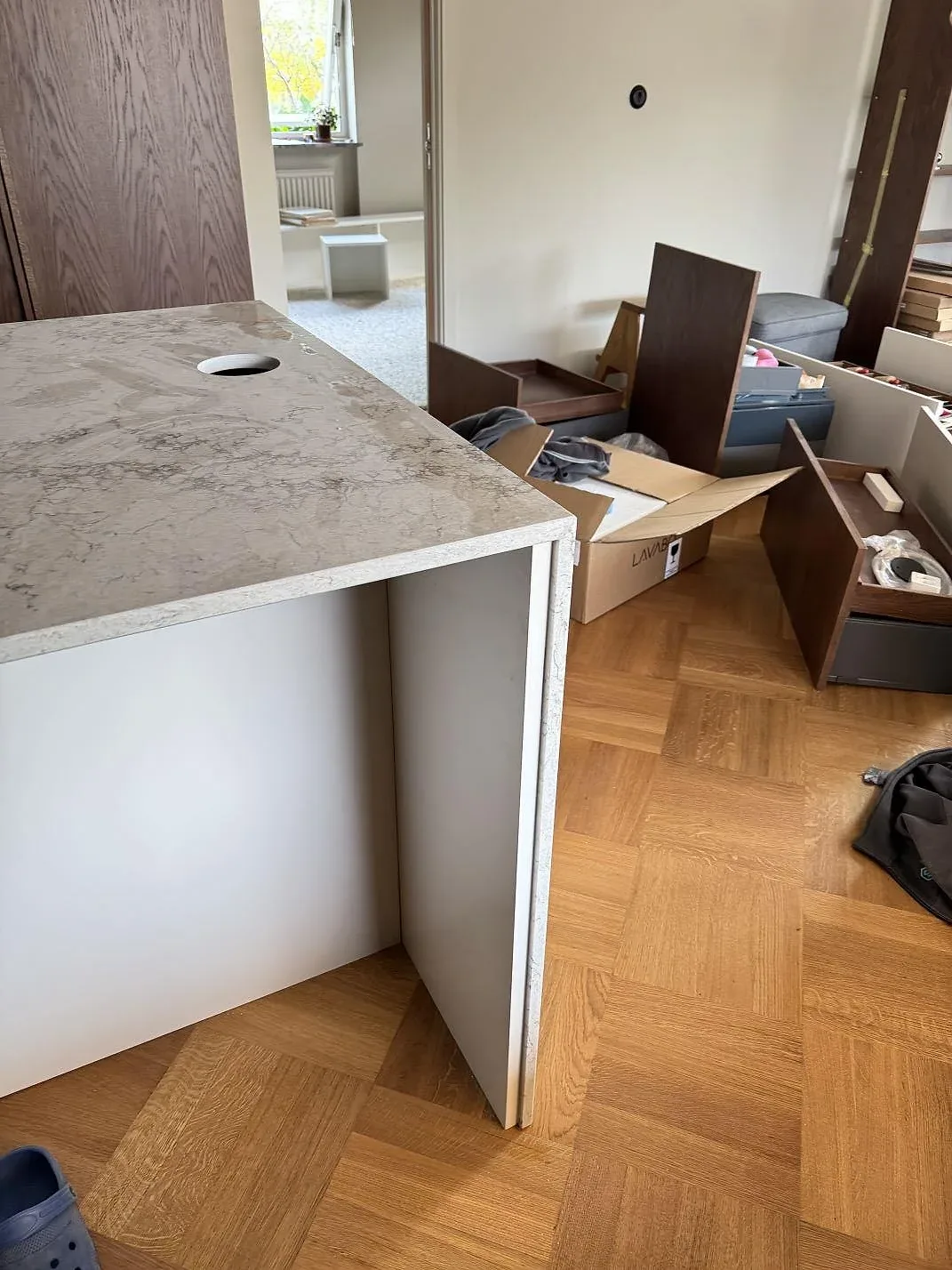 Køkkenbordplade i Caesarstone Moorland Fuge, Malmö – billede 6