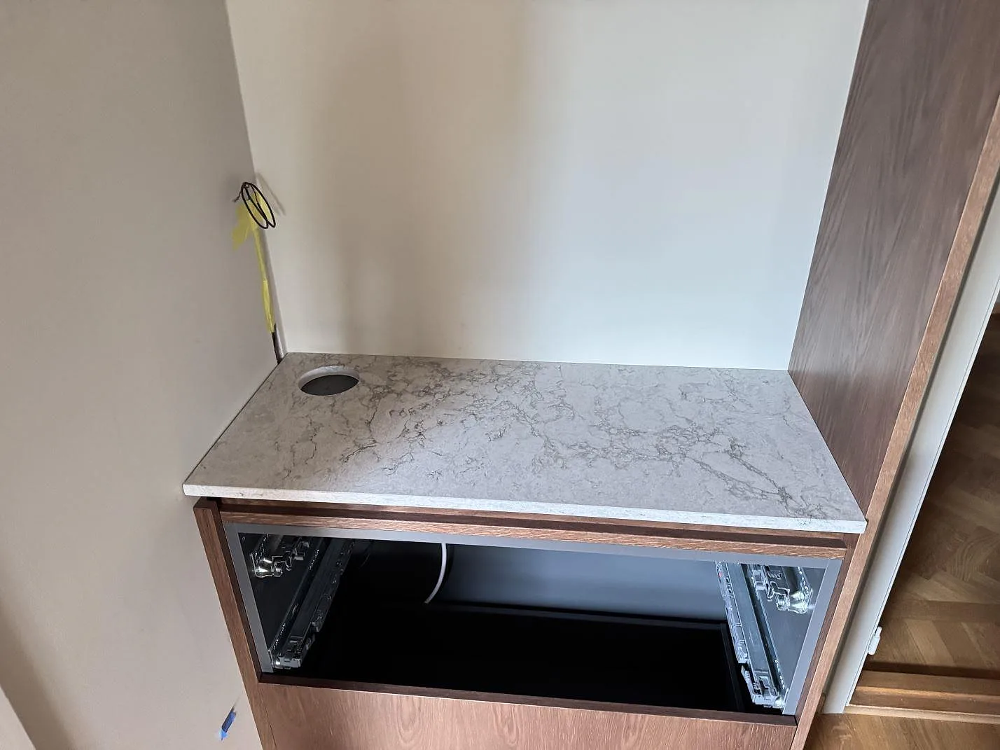 Køkkenbordplade i Caesarstone Moorland Fuge, Malmö – billede 5