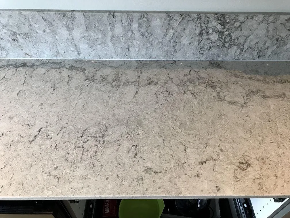 Køkkenbordplade i Caesarstone Moorland Fog, Västra Frölunda – billede 7