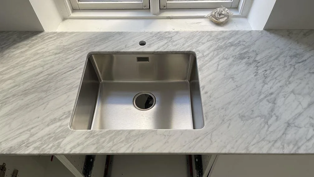 Køkkenbordplade i Carrara C, Aarhus C – billede 3