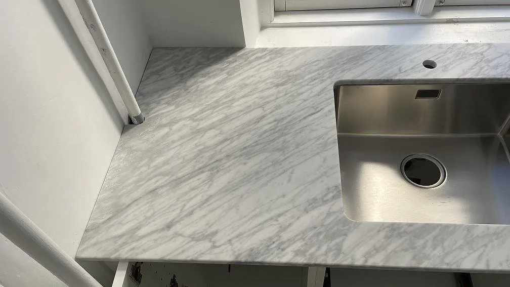 Køkkenbordplade i Carrara C, Aarhus C – billede 4