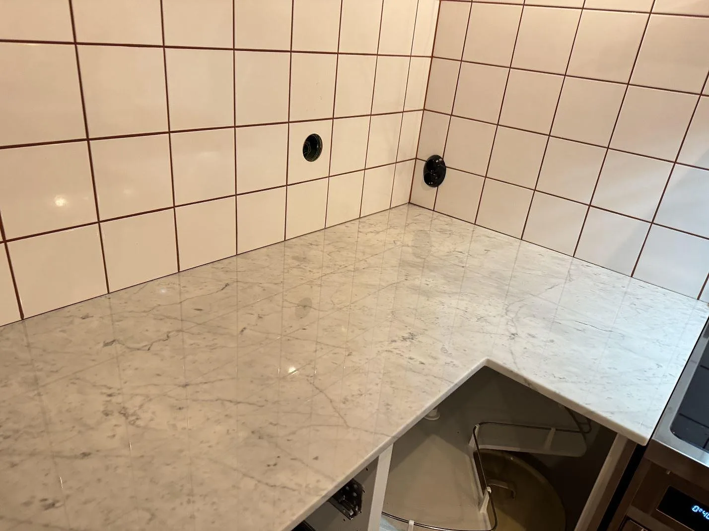 Køkkenbordplade i Carrara C, Borrby – billede 5