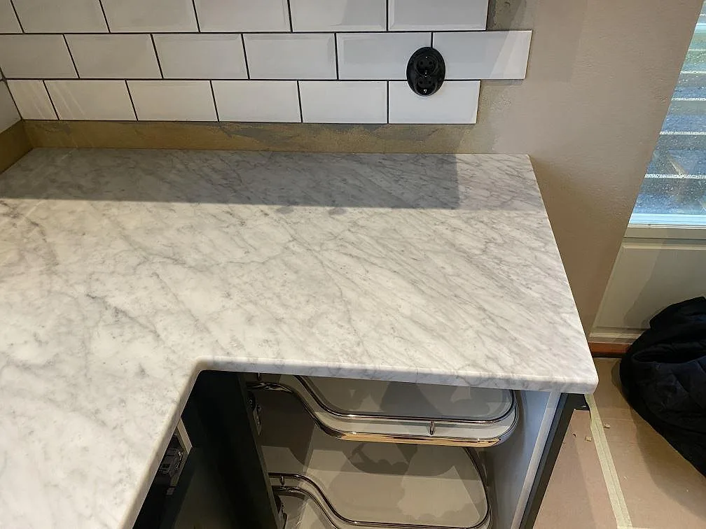 Køkkenbordplade i Carrara C, Brantevik – billede 3