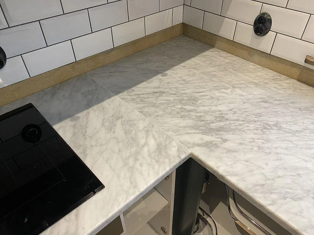 Køkkenbordplade i Carrara C, Brantevik – billede 5