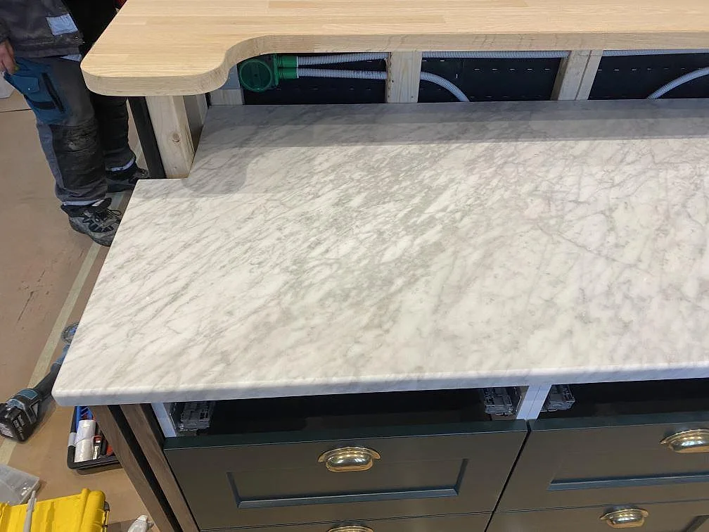 Køkkenbordplade i Carrara C, Brantevik – billede 6