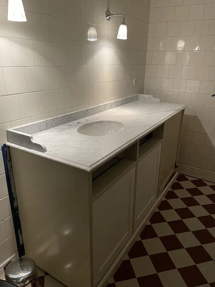 Bordplade i Carrara C, Bromma – billede 3