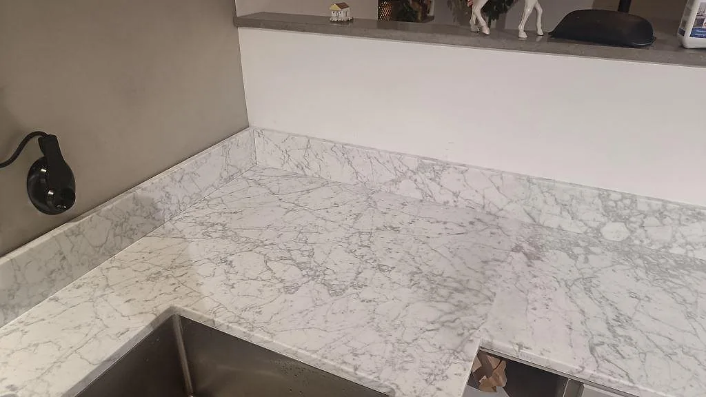 Køkkenbordplade i Carrara C, Bunkeflostrand – billede 6