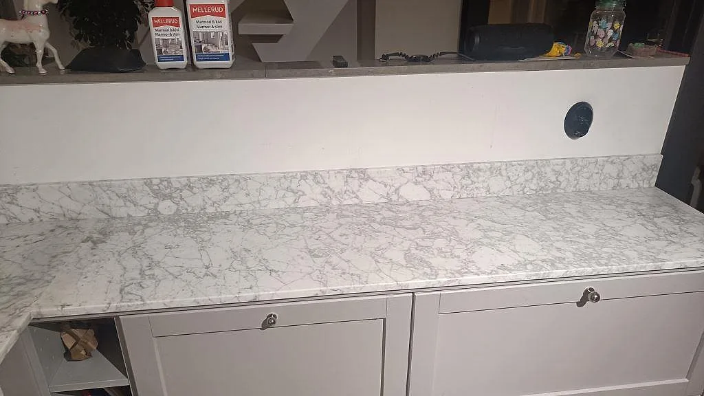 Køkkenbordplade i Carrara C, Bunkeflostrand – billede 7