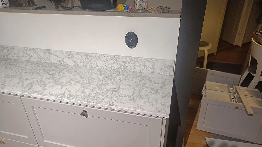 Køkkenbordplade i Carrara C, Bunkeflostrand – billede 8